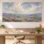 Sanfte Berglandschaft als Leinwand oder Fine Art Print