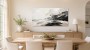 Küste in Schwarz und Weiß, Leinwand oder Fine Art Print