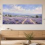 Lavendelfeld im Licht, als Leinwand oder Fine Art Print