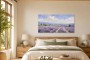 Lavendelfeld im Licht, als Leinwand oder Fine Art Print