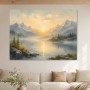 Mystische Berglandschaft als Wandbild oder Fine Art Print