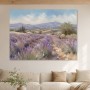 Lavendelfeld in der Provence als Wandbild oder Kunstdruck