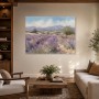 Lavendelfeld in der Provence als Wandbild oder Kunstdruck