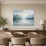 Stiller Bergsee als Leinwand oder Fine Art Print