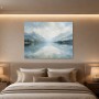 Stiller Bergsee als Leinwand oder Fine Art Print