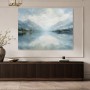 Stiller Bergsee als Leinwand oder Fine Art Print