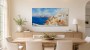 Santorin Küstenlandschaft als Leinwandbild oder Kunstdruck