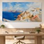 Santorin Küstenlandschaft als Leinwandbild oder Kunstdruck