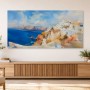 Santorin Küstenlandschaft als Leinwandbild oder Kunstdruck