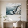 Küstenklippen im Meerlicht, Wandbild oder Fine Art Print