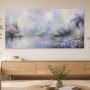 Sanfte Gartenlandschaft als Leinwandbild oder Kunstdruck