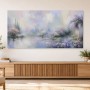 Sanfte Gartenlandschaft als Leinwandbild oder Kunstdruck