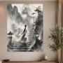 Mystischer Aufstieg in Nebel: Wandbild und Fine Art Print