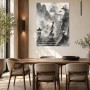 Mystischer Aufstieg in Nebel: Wandbild und Fine Art Print