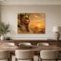 Pharaonische Pracht am Abend, Wandbild oder Fine Art Print