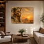 Pharaonische Pracht am Abend, Wandbild oder Fine Art Print