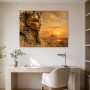 Pharaonische Pracht am Abend, Wandbild oder Fine Art Print
