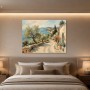 Mediterrane Küstenstraße als Wandbild oder Kunstdruck