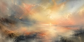 Malerische Landschaft als Leinwandbild oder Fine Art Print