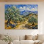 Mediterrane Landschaft als Leinwandbild oder Fine Art Print