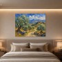 Mediterrane Landschaft als Leinwandbild oder Fine Art Print