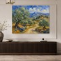 Mediterrane Landschaft als Leinwandbild oder Fine Art Print