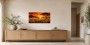 Afrikanische Savanne bei Sonnenuntergang als Leinwand oder Poster
