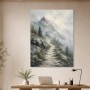 Malerischer Bergpfad als Wandbild oder Kunstdruck