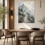 Malerischer Bergpfad als Wandbild oder Kunstdruck