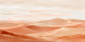 Sanfte Dünenlandschaft als Leinwand oder Fine Art Print