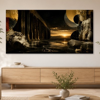 Antikes Ruinenmotiv als Fine Art Print oder Gallery Leinwand