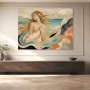 Poetische Meeresfrau als Leinwandbild oder Fine Art Print