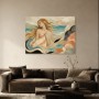 Poetische Meeresfrau als Leinwandbild oder Fine Art Print