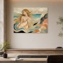 Poetische Meeresfrau als Leinwandbild oder Fine Art Print