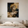 Apollo Wandbild oder Kunstdruck mit goldener antiker Symbolik