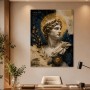 Apollo Wandbild oder Kunstdruck mit goldener antiker Symbolik