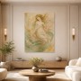 Sanfte feminine Kunst oder eleganter Fine Art Print in Pastelltönen