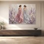 Zwei elegante Frauen als Wandbild oder Fine Art Print