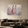 Zwei elegante Frauen als Wandbild oder Fine Art Print