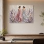Zwei elegante Frauen als Wandbild oder Fine Art Print