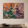 Elegantes Frauenmotiv als Wandbild oder Fine Art Print in kräftigen Farben
