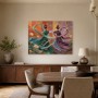 Elegantes Frauenmotiv als Wandbild oder Fine Art Print in kräftigen Farben