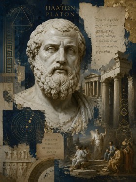 Platonische Vision als Fine Art Print oder Gallery Leinwand Platonische Vision als Fine Art Print oder Gallery Leinwand