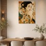Elegantes Porträt als Gallery Print oder Kunstdruck mit goldenen Akzenten
