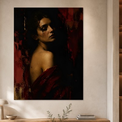 Ausdrucksstarkes Porträt als Acrylbild oder Fine Art Print