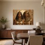 Ägyptische Herrscher als Fine Art Print oder Kunstdruck