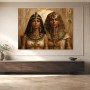 Ägyptische Herrscher als Fine Art Print oder Kunstdruck