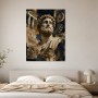 Klassische Büste und Galerie Leinwand für Wandbild