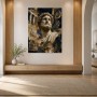 Klassische Büste und Galerie Leinwand für Wandbild