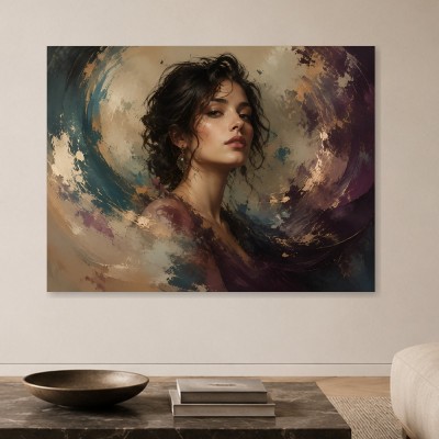 Elegantes Porträt zwischen Kunstwerk und Fine Art Print